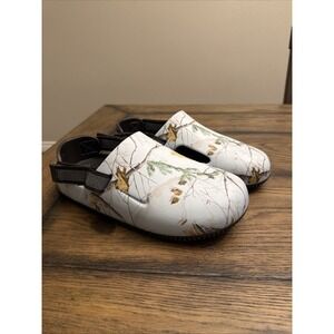 Nike Calm Mule x RealTree "Snow Camo" Men's Size 10 Slip Sandal IB2455-201 …S15